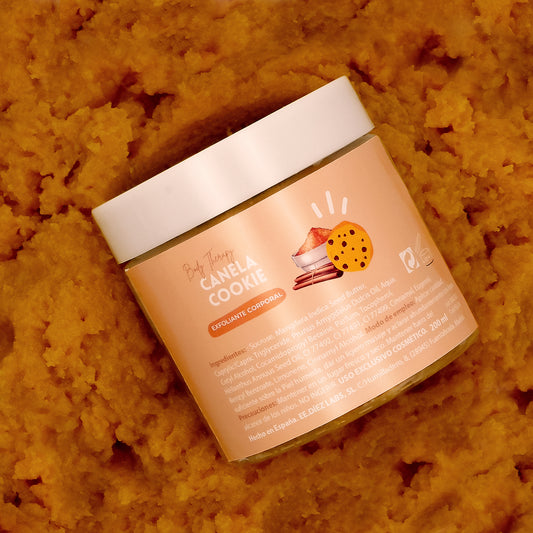 EXFOLIANTE CORPORAL CANELA COOKIE.